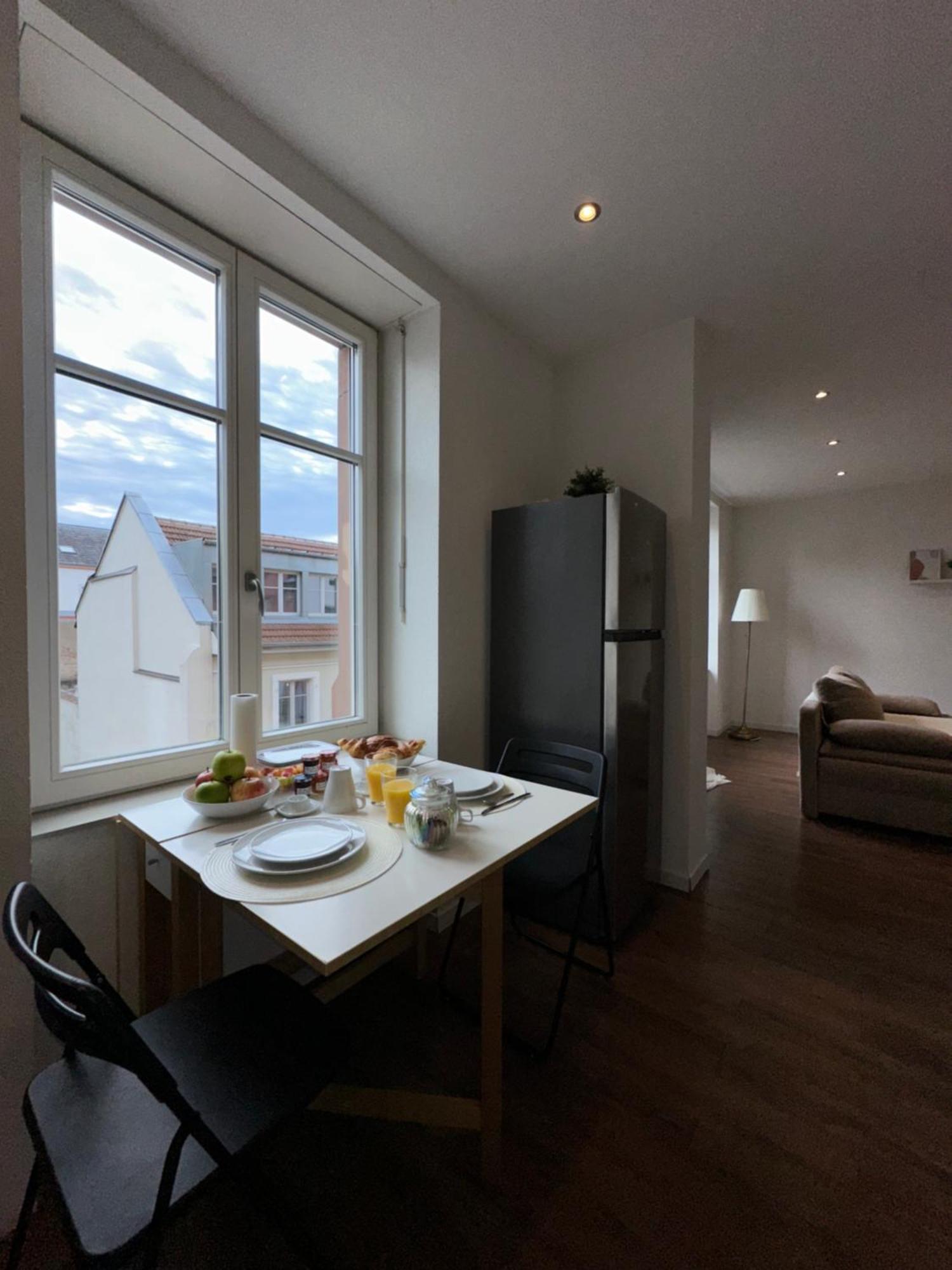 # Le 3 # Joli Appartement T3 Mulhouse Centre, Neuf, Calme Et Tout Equipe מראה חיצוני תמונה