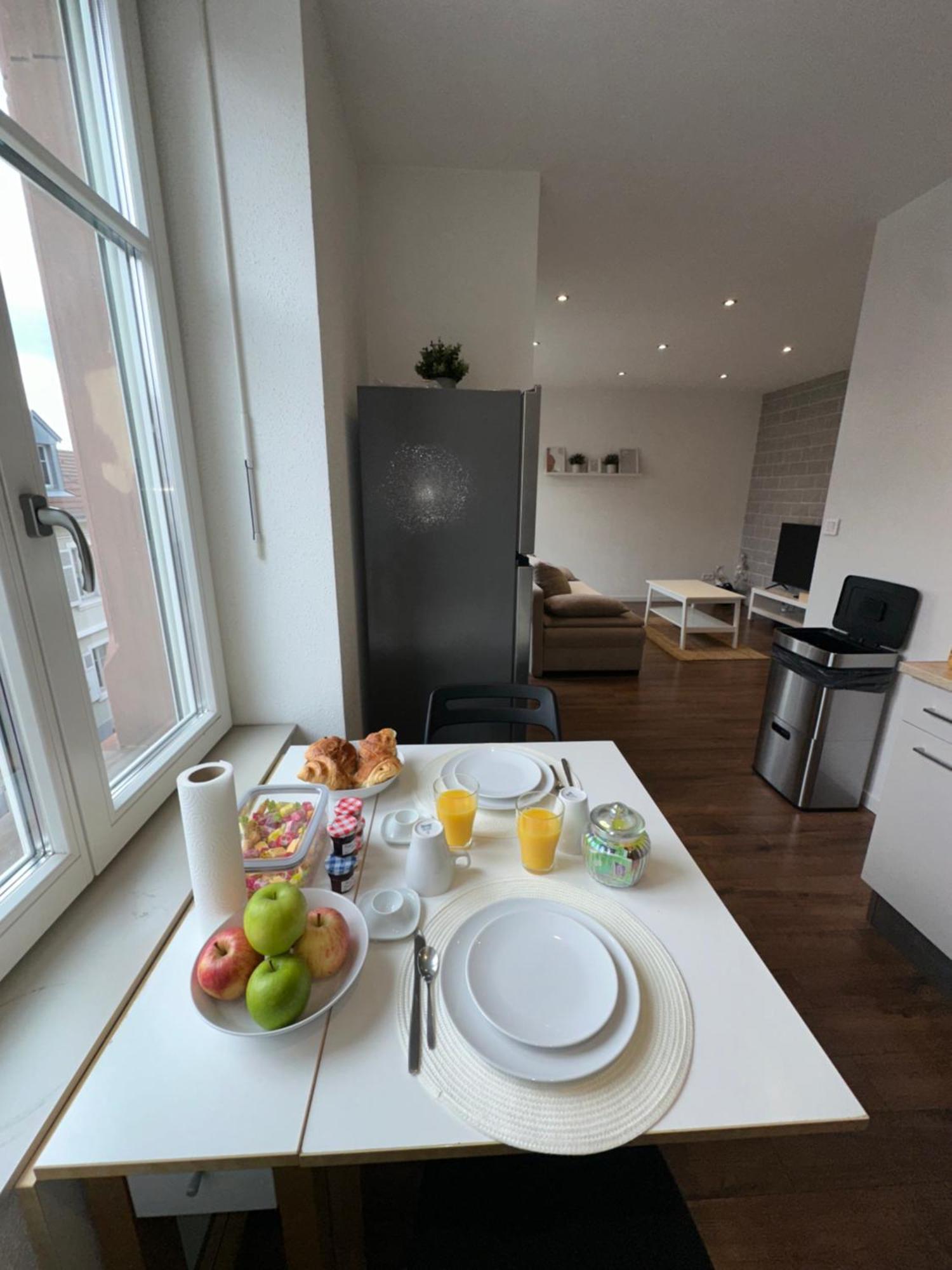 # Le 3 # Joli Appartement T3 Mulhouse Centre, Neuf, Calme Et Tout Equipe מראה חיצוני תמונה